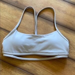 Lululemon Quiet Withen Bra in iced iris color!